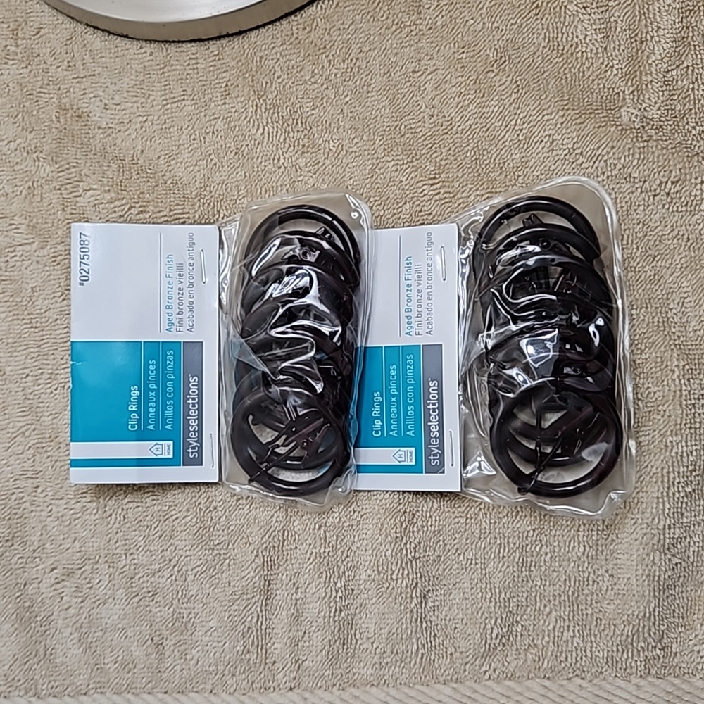 Curtain Rings and Clips Bundle